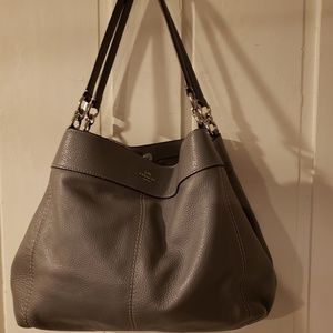 Leather Coach bag